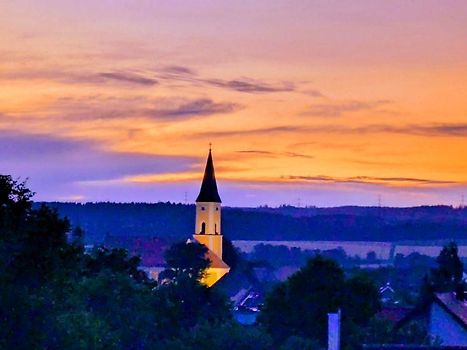 Ausblick aus dem Dachfenster 